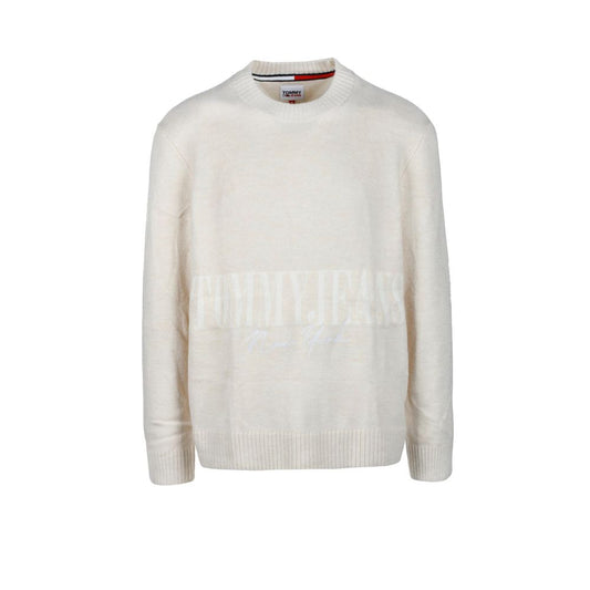 Beige Acrylic Sweater