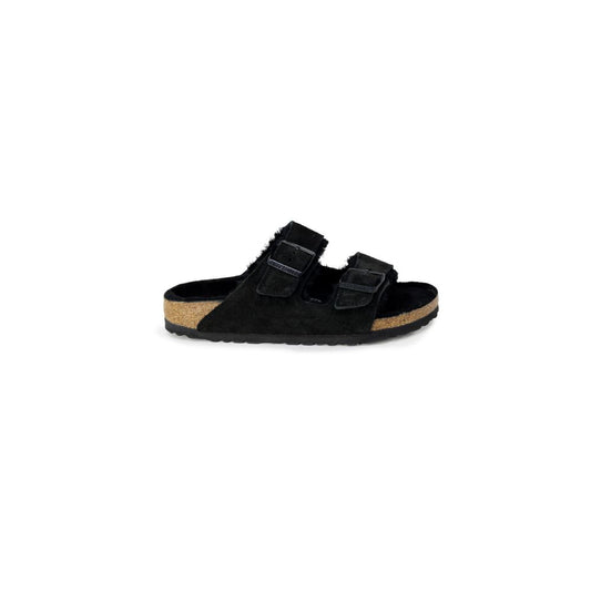 Black Suede Sandal