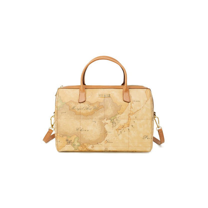 Beige Leather Handbag