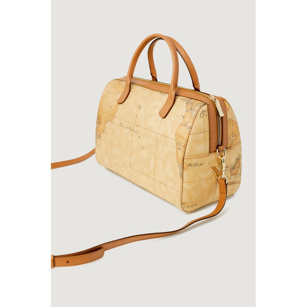 Beige Leather Handbag