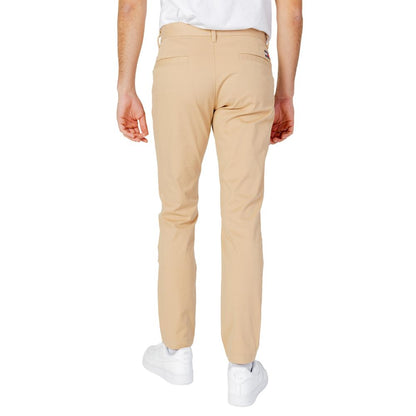 Beige Organic Cotton Jeans & Pant