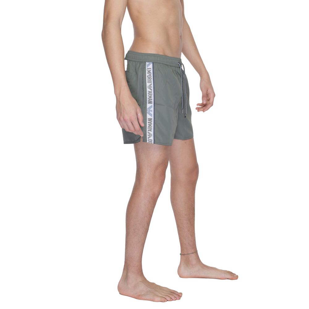 Green Polyester Swimwear