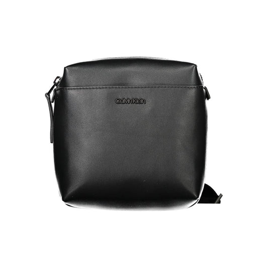 Black Polyethylene Shoulder Bag