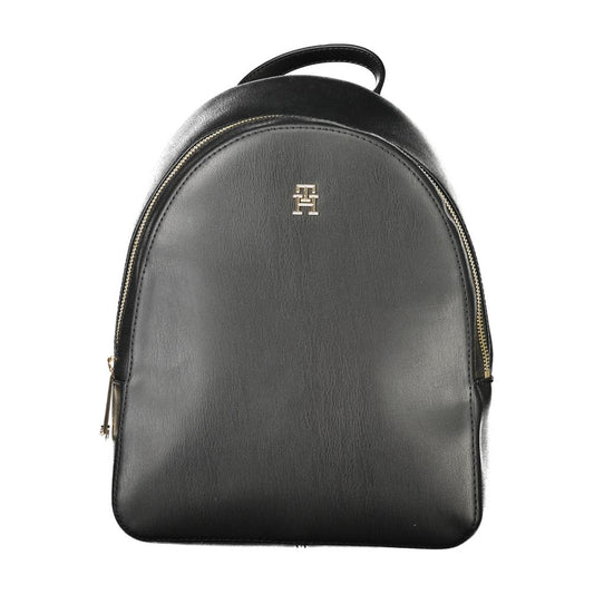 Black Polyethylene Backpack