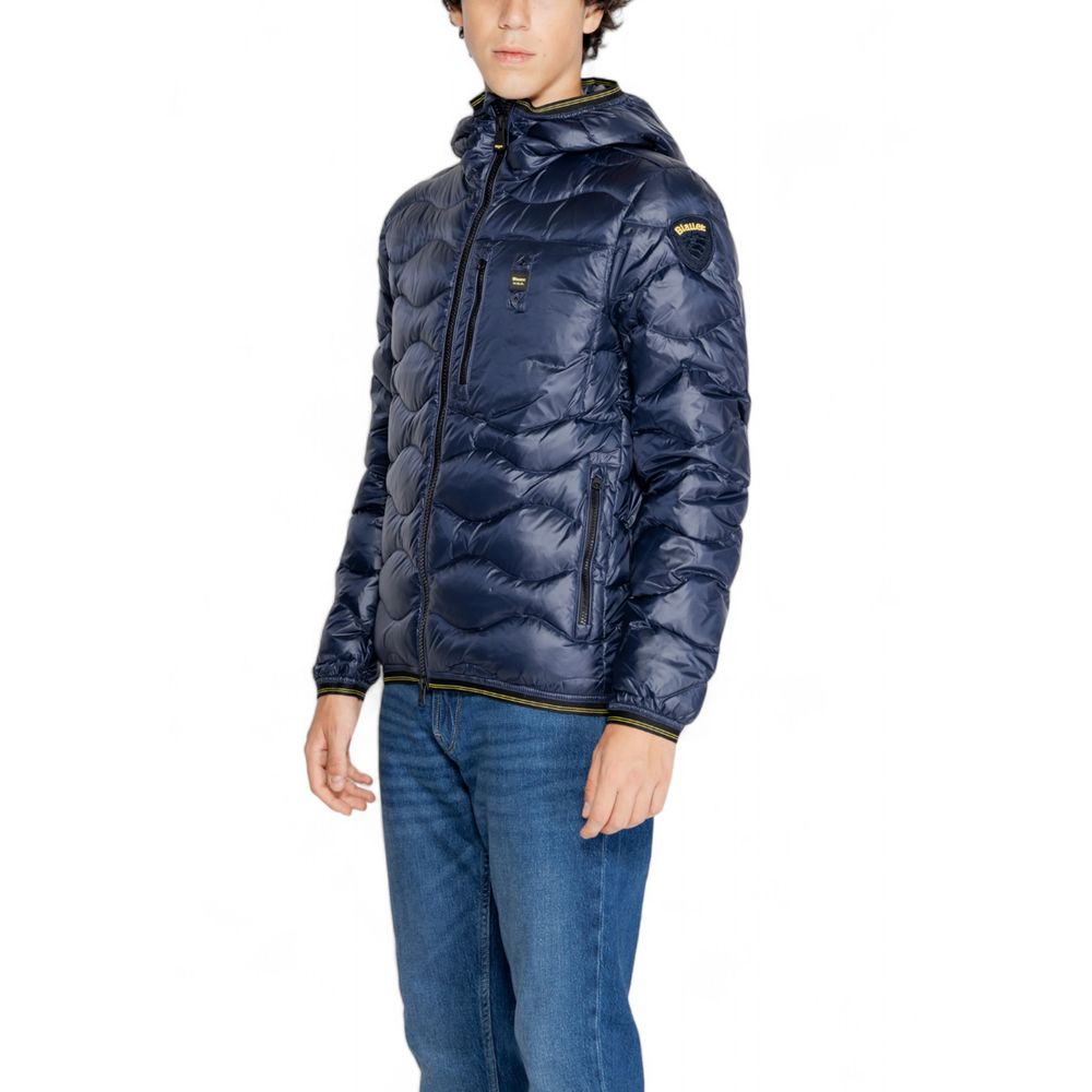 Blue Polyamide Jacket