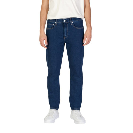 Pantalones y vaqueros de algodón azules