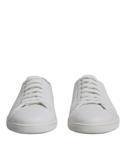 Blanco Low Top Hombres Saint Tropez Zapatillas Zapatos
