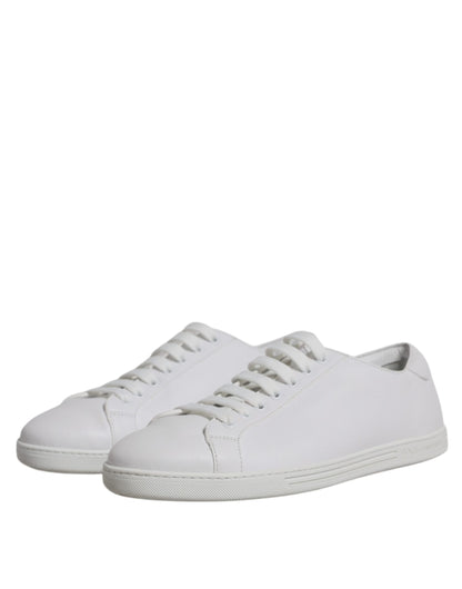 Blanco Low Top Hombres Saint Tropez Zapatillas Zapatos