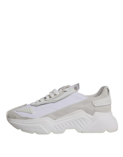 White Leather Daymaster Low Top Sneaker Shoes