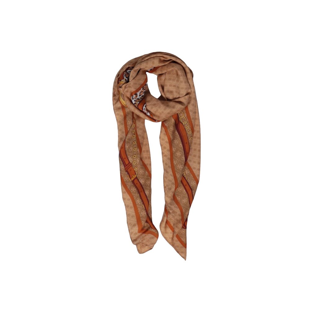 Beige Viscose Scarf