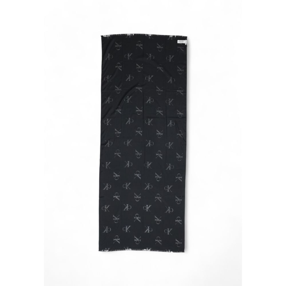 Black Modal Scarf