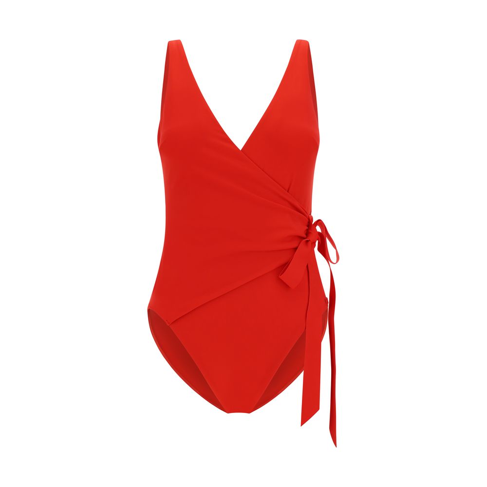 Separates Wrap Tie Swimsuit