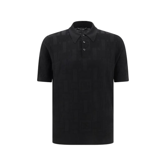 Camisa polo de seda