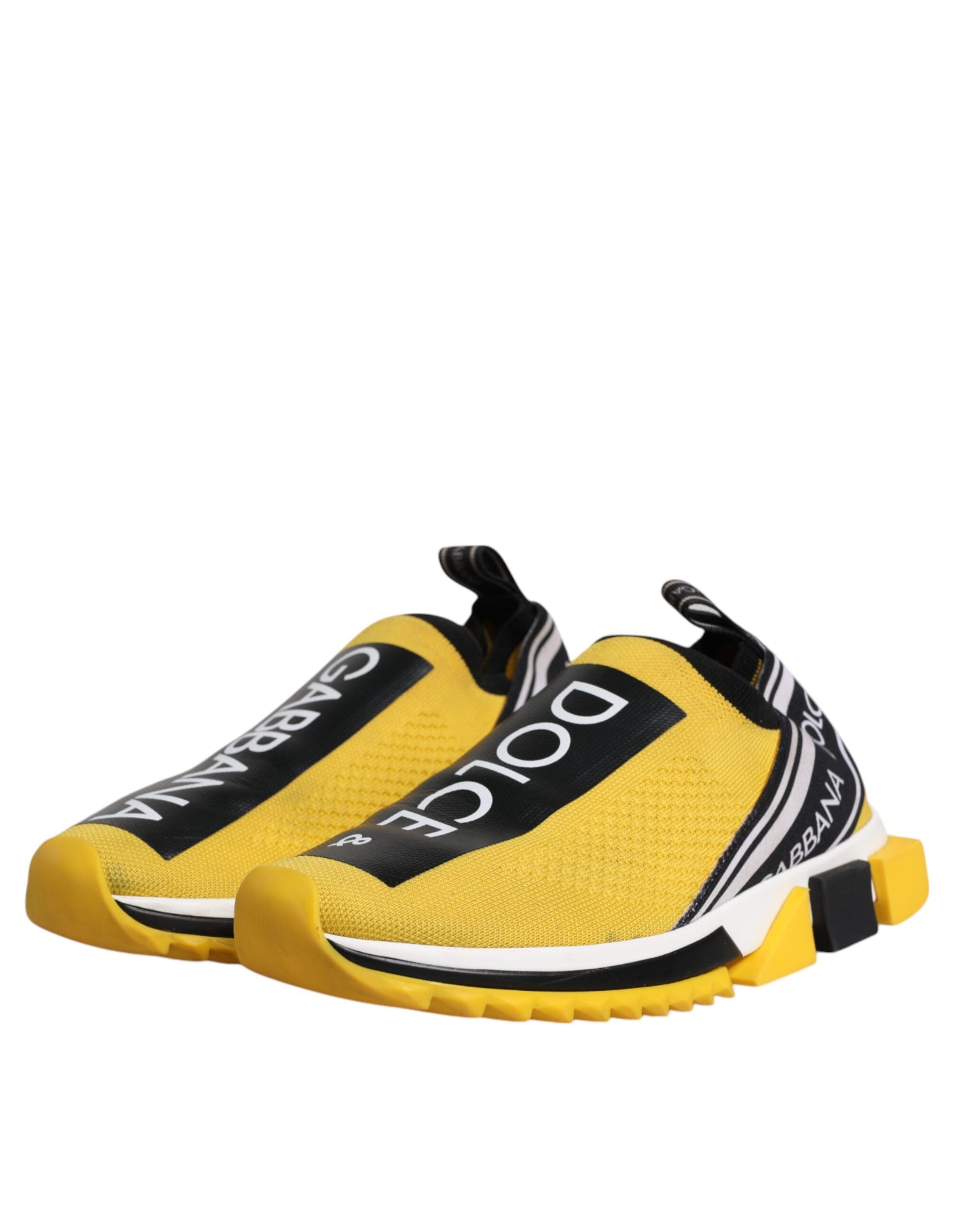 Yellow Black Slip On Sorrento Sneaker Shoes