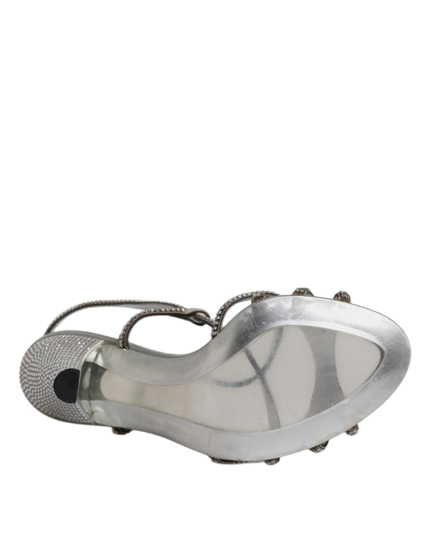 Silver Crystal Slingback KEIRA Sandals Shoes