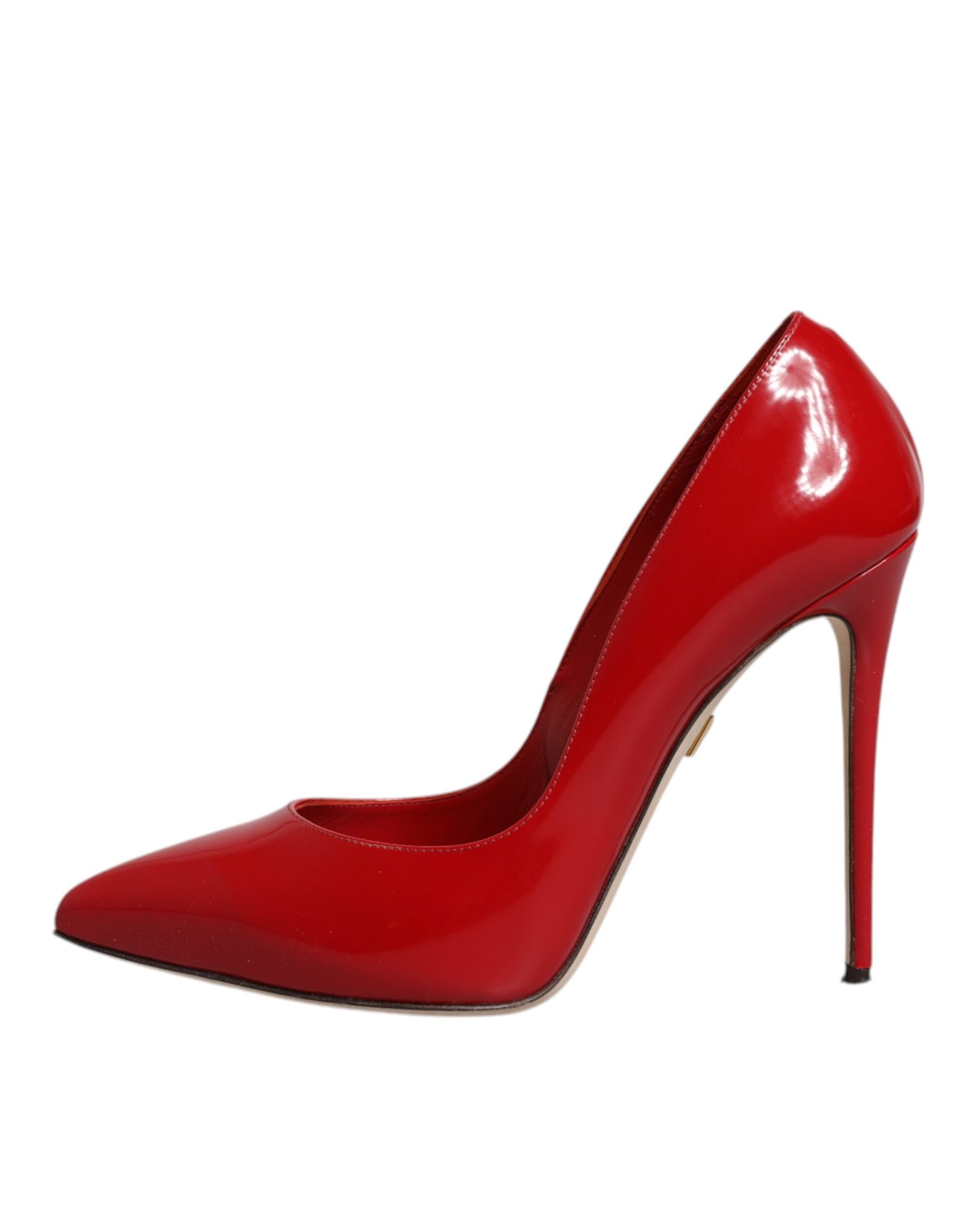 Red Patent Leather Stiletto Heels Pumps Shoes