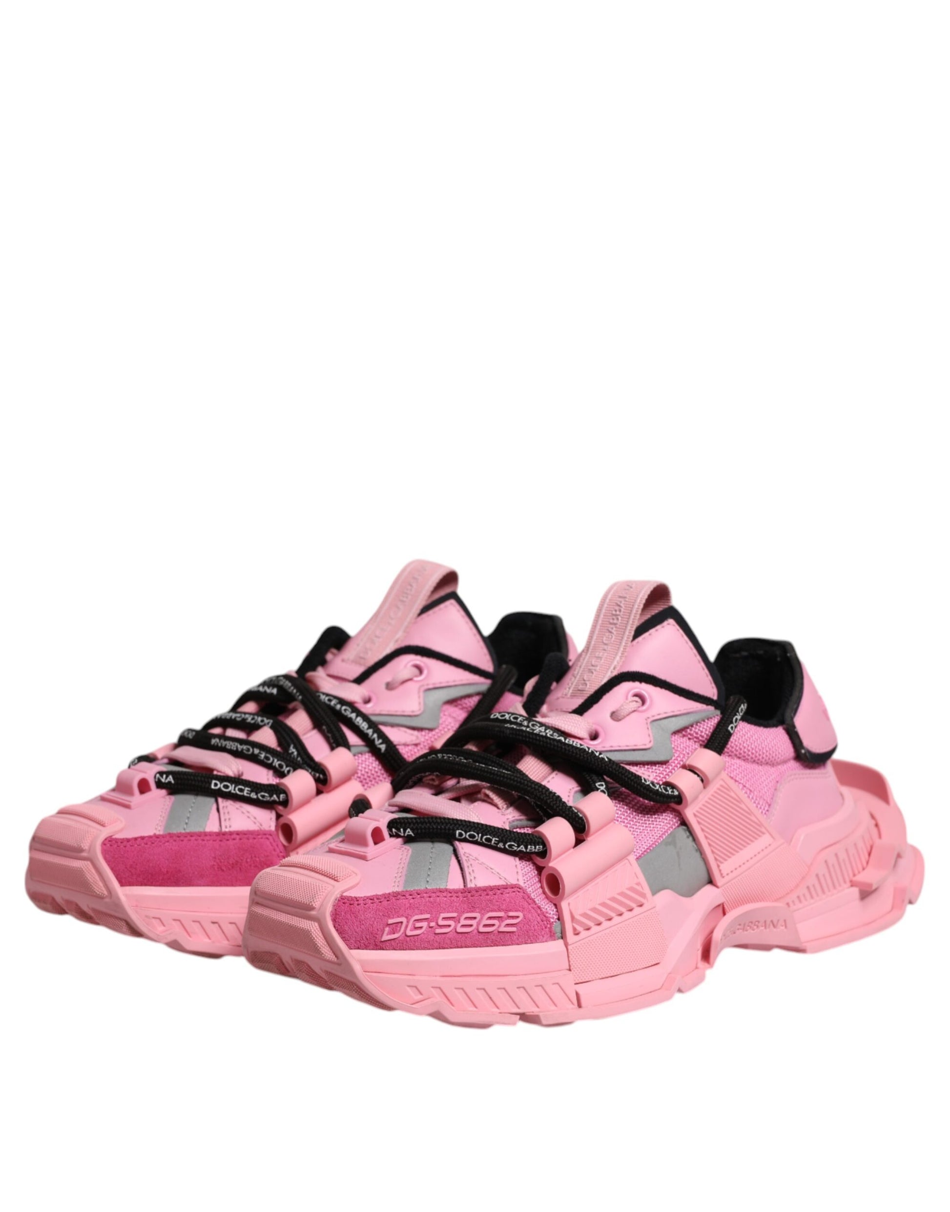 Pink Low Top Space Women Sneakers Shoes