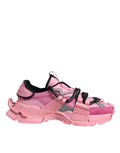 Pink Low Top Space Women Sneakers Shoes