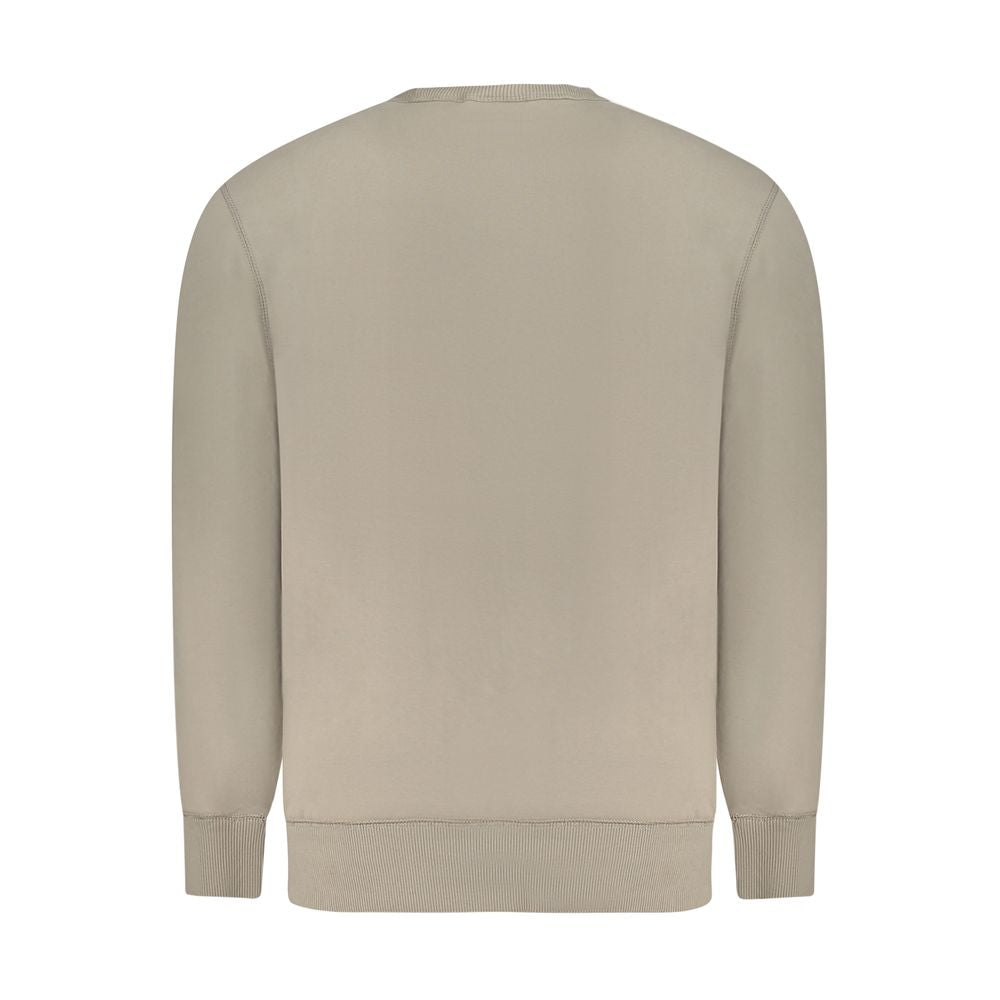 Beige Cotton Sweater