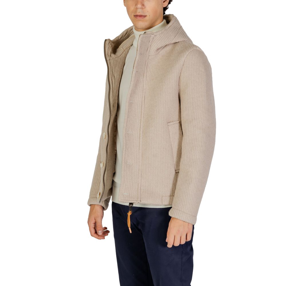 Beige Polyester Jacket