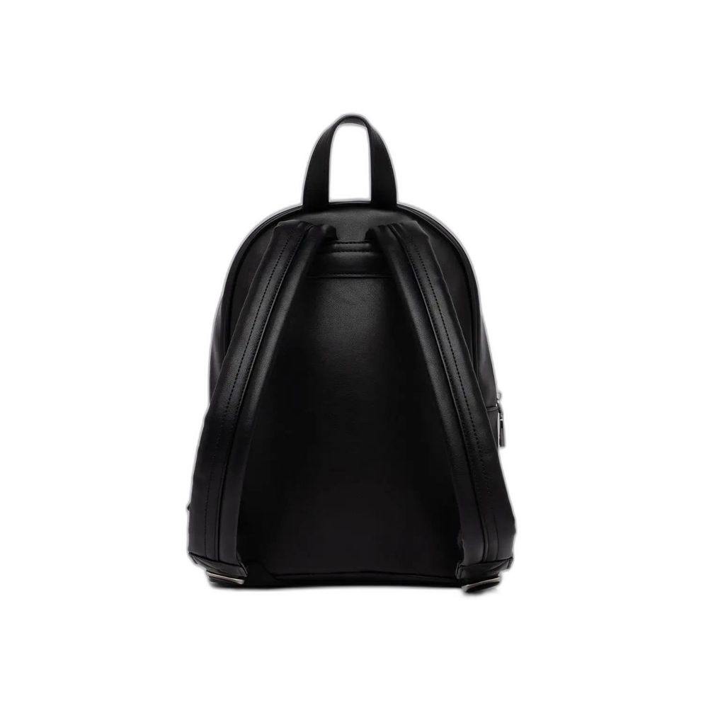 Black Polyethylene Backpack