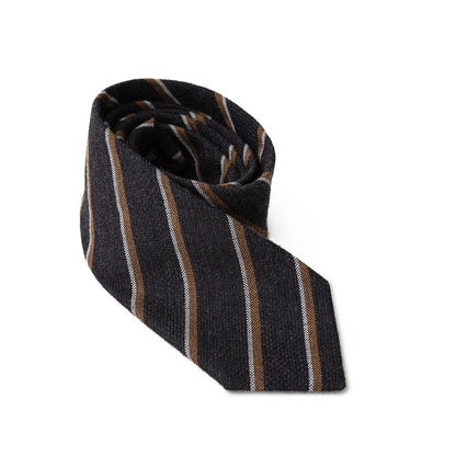 Gray Wool Ties & Bowty