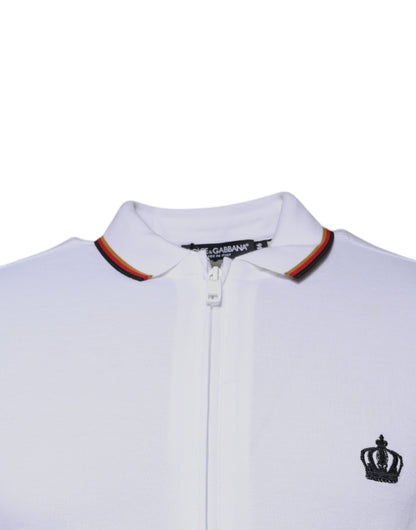 Sudadera con cremallera completa para hombre de White Crown