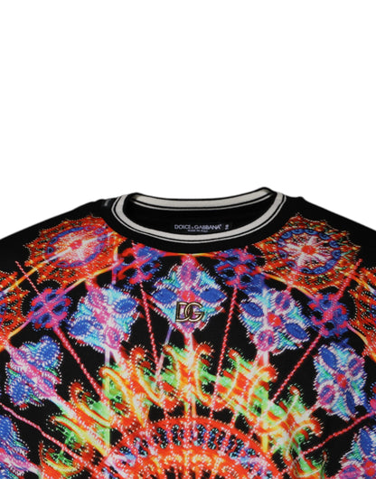 Multicolor Kaleidoscope Men Short Sleeves T-shirt