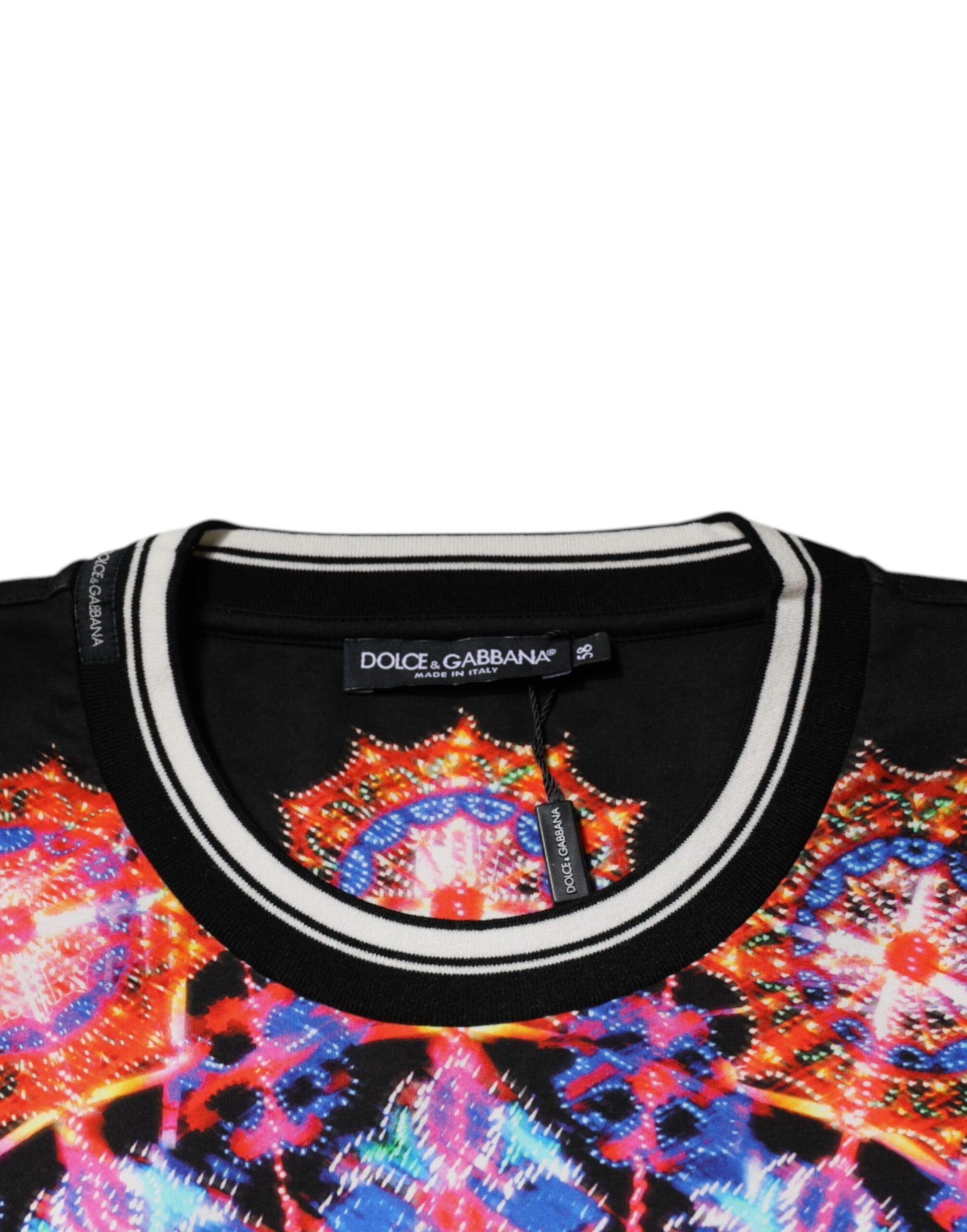 Multicolor Kaleidoscope Men Short Sleeves T-shirt