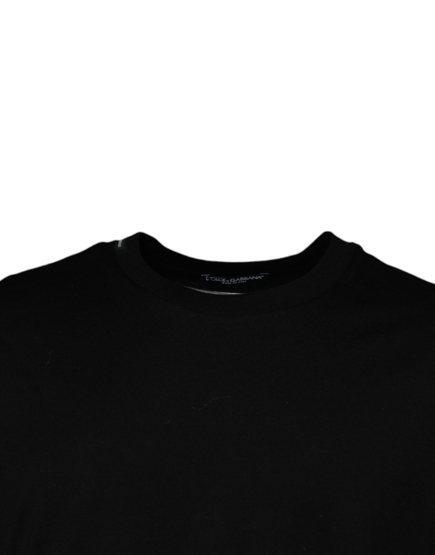 Black Crew Neck Short Sleeve T-shirt