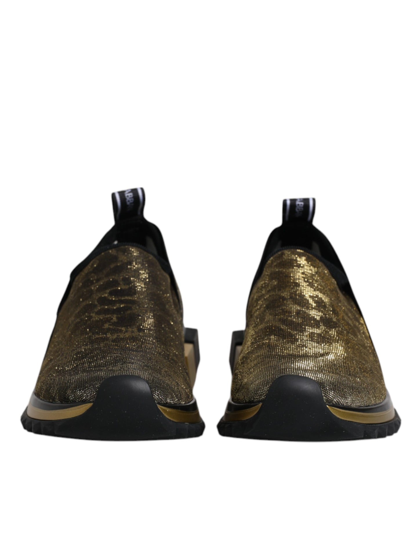 Gold Glitter Leopard Sorrento Sneakers Shoes