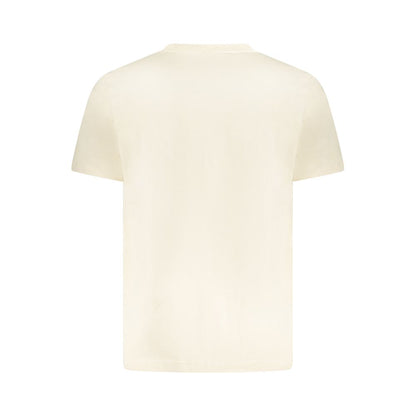 Beige Cotton T-Shirt