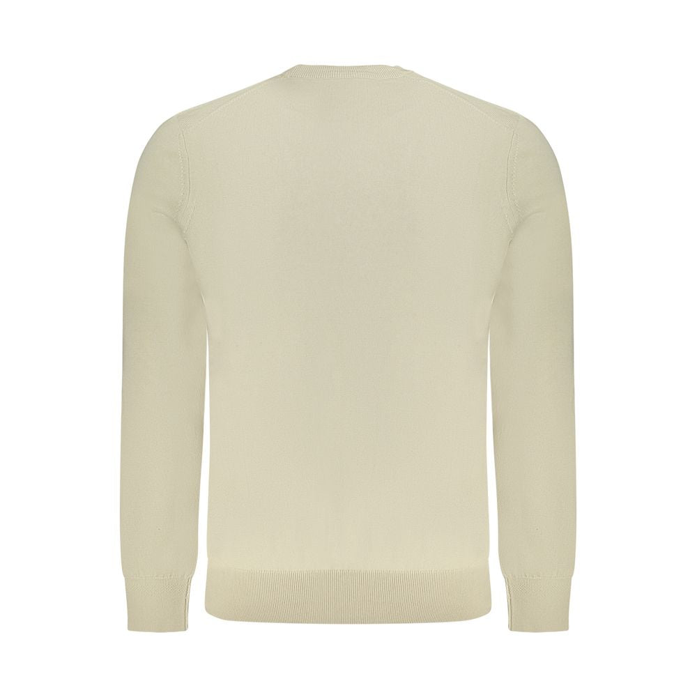 Beige Cotton Sweater