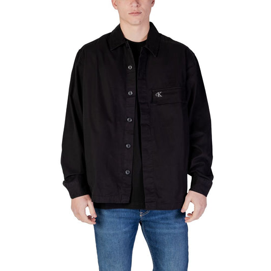 Camisa Rigenerato Algodón Negra