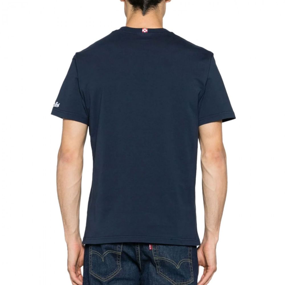 Blue Cotton T-Shirt