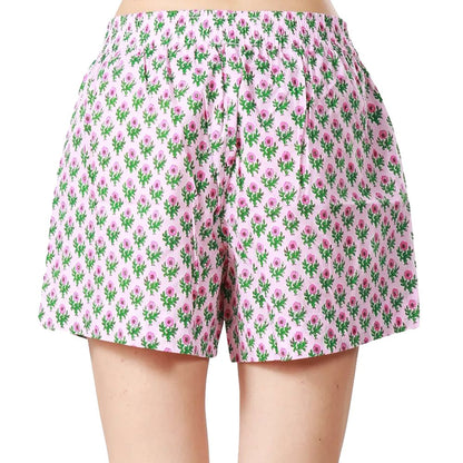 Pink Cotton Short