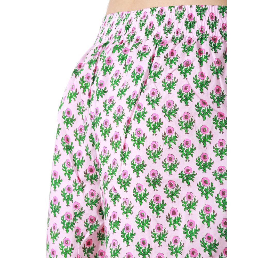 Pink Cotton Short