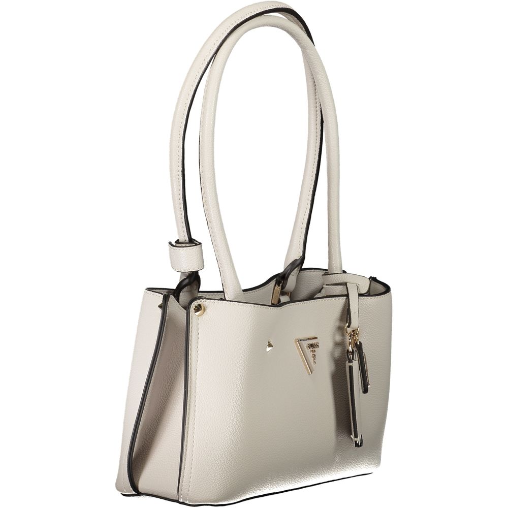 Gray Polyethylene Handbag