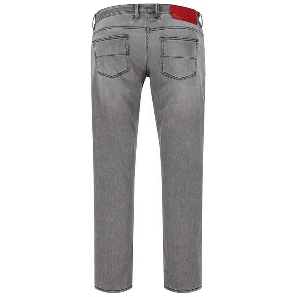 Gray Cotton Jeans & Pant