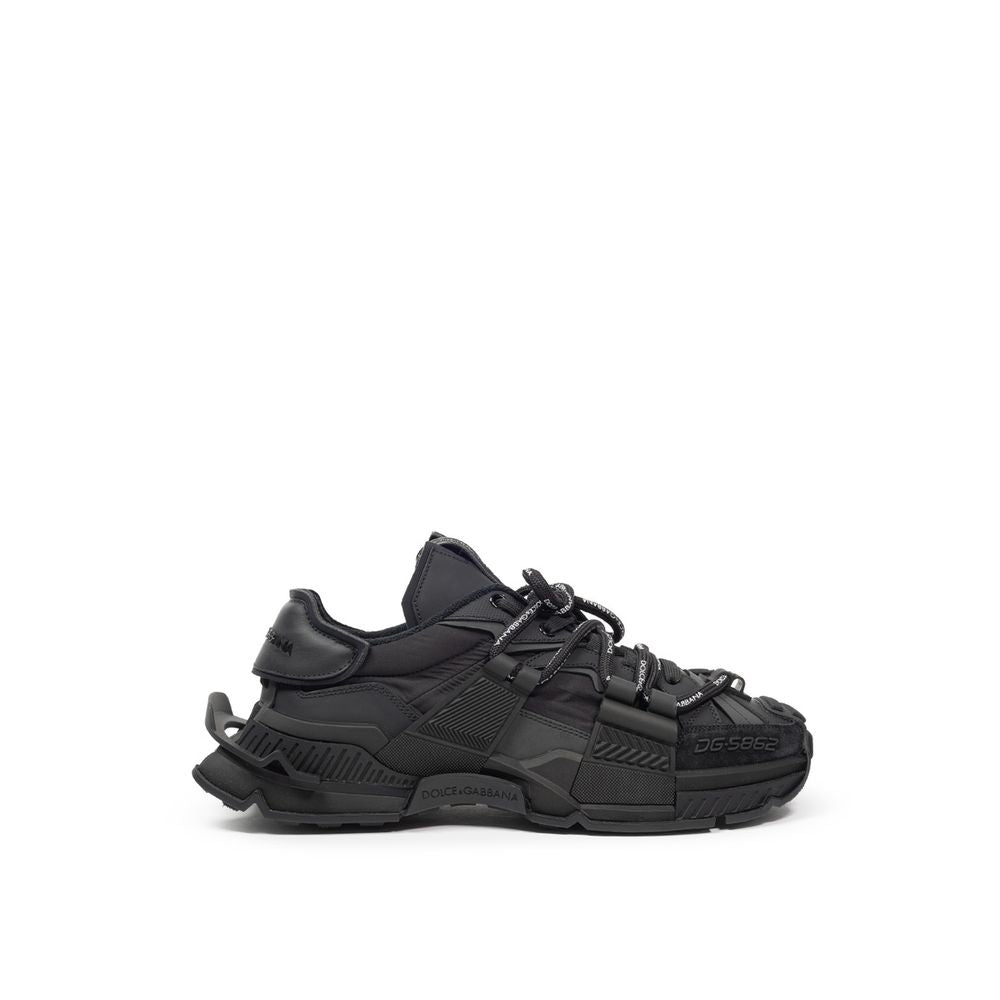 Black Polyamide Sneaker