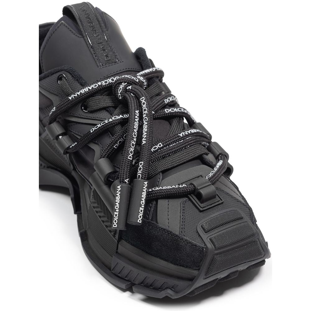 Black Polyamide Sneaker