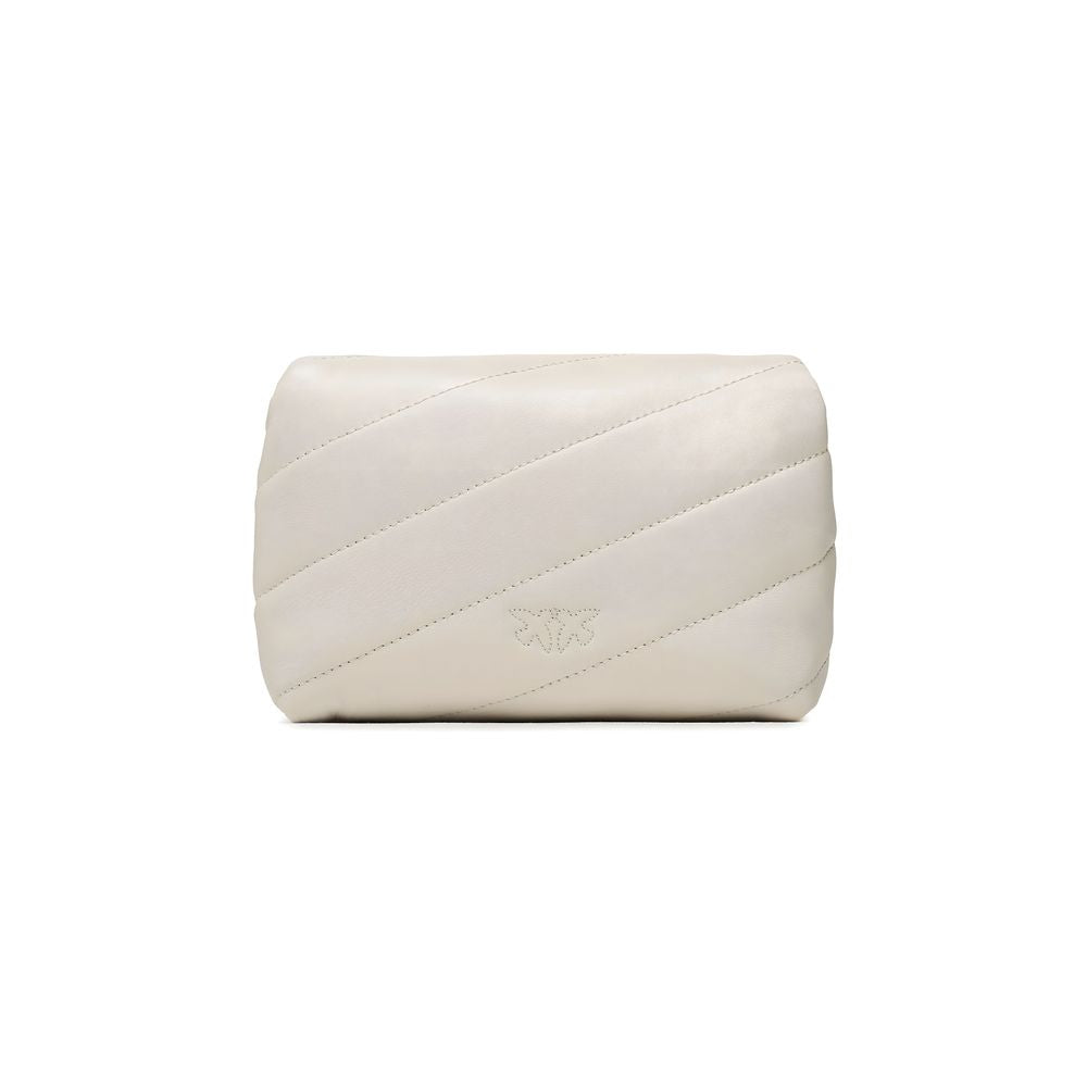 Bolso de piel blanco