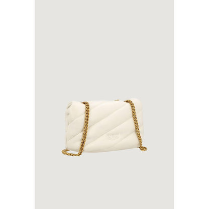 Bolso de piel blanco