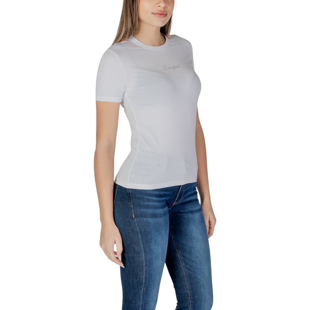 White Cotton Tops & T-Shirt