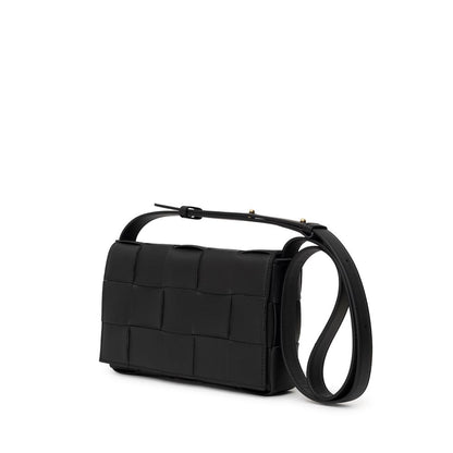 Black Leather Handbag