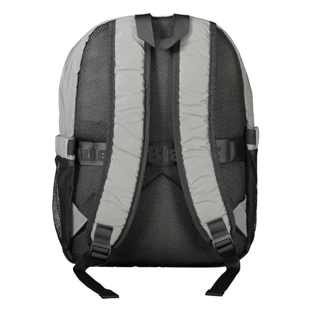 Gray Polyester Backpack