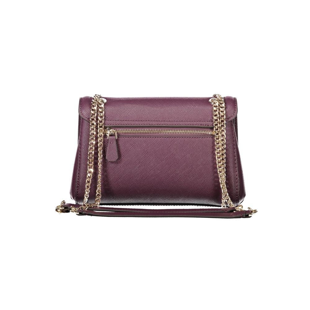 Purple Polyethylene Handbag