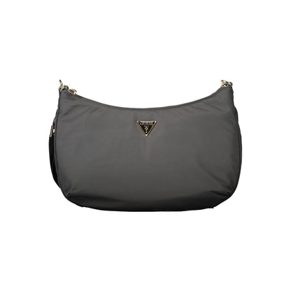 Black Polyester Handbag