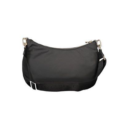 Black Polyester Handbag