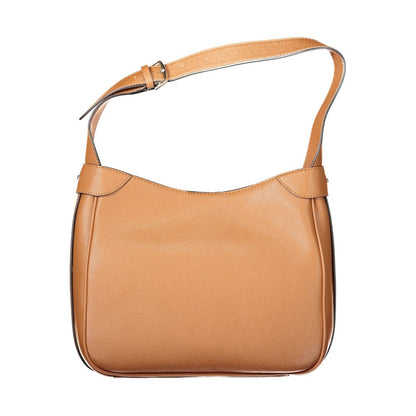 Brown Polyethylene Handbag